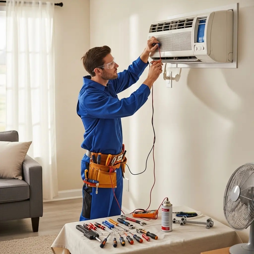 Şereflikoçhisar Warmhaus Warmhaus klima gaz dolumu ve bakım – Enerji verimliliği artırıldı. - Teknik servis örneği